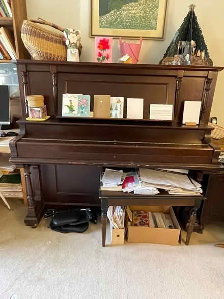 Photo of free 1905 Bradbury Upright Piano (Midland Park NJ) #3