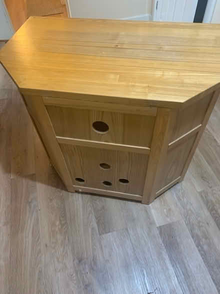 Photo of free Pine coloured tv cabinet (highcliffe BH23) #4