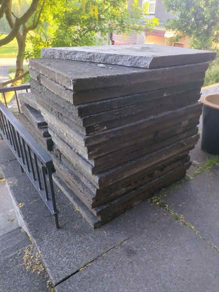 Photo of free Patio paving slabs (Staveley LA8) #1