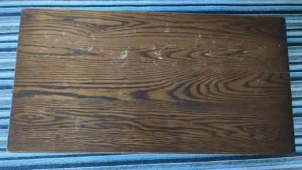 Photo of free Solid wood (oak?) coffee table (Barnard's Green WR14) #2