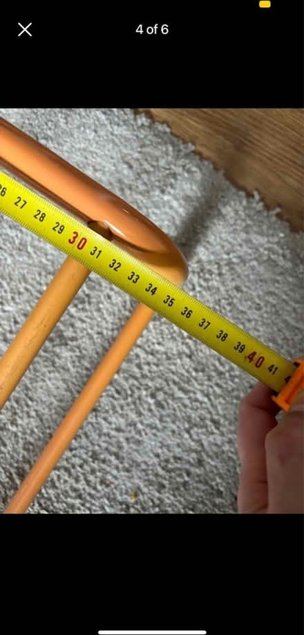 Photo of free Orange shelf (E17 Walthamstow) #4