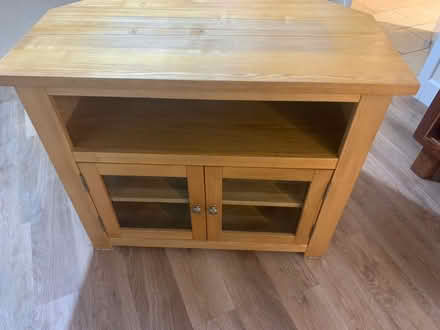 Photo of free Pine coloured tv cabinet (highcliffe BH23) #1