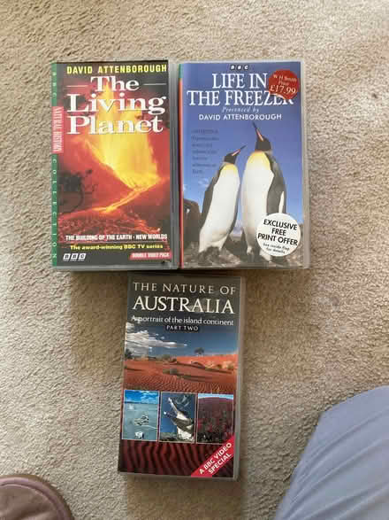 Photo of free Videos...The Living Planet, Life in the Freezer and The Natur (Crowborough Warren TN6) #1