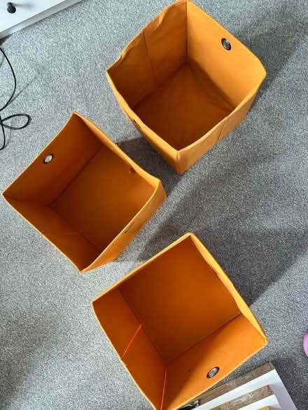 Photo of free 3 foldable storage cubes (BN2) #1