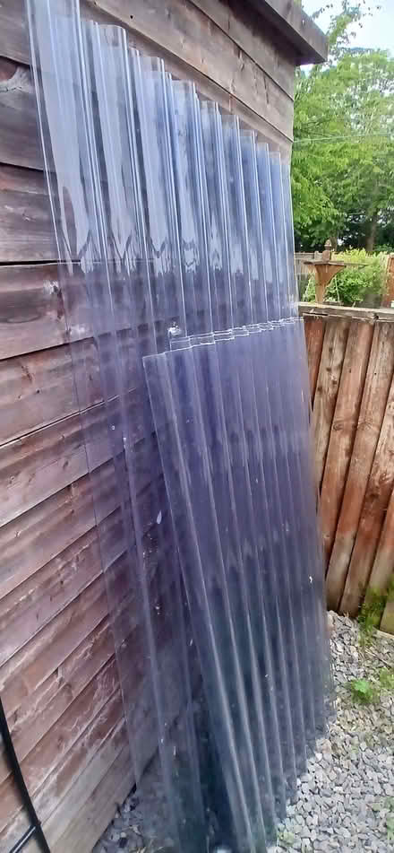 Photo of free PVCu Clear Corrugated Sheets (Paddock Wood TN12) #1