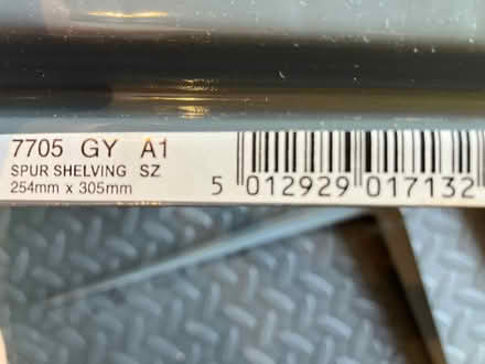 Photo of free Metal shelf brackets grey: 3 larger and 15 smaller (Solihull B91) #2