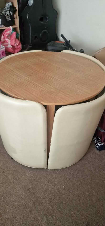 Photo of free Dining table and chairs (Paignton) #1
