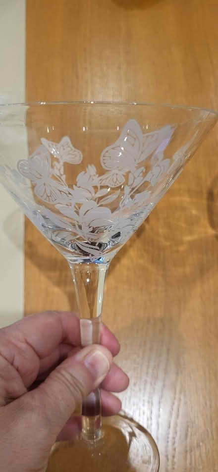 Photo of free 2x martini glasses (RH12) #2