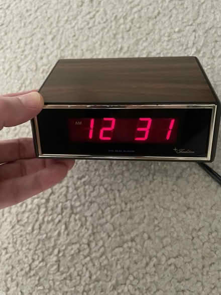 Photo of free Vintage Telechron Alarm Clock (West Plano) #1