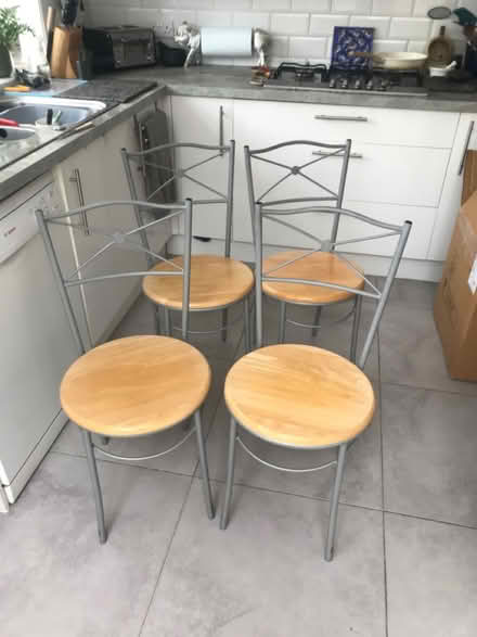 Photo of free Four kitchen chairs (Bexhill) #1
