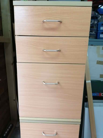 Photo of free Filing, Storage 3 draws cabinet (South Derbyshire DE65) #3
