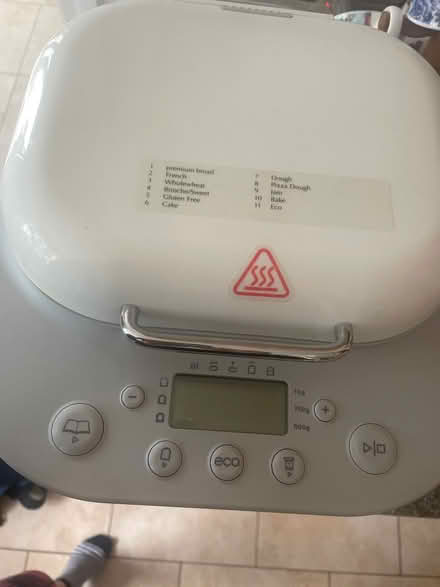Photo of free Breadmaker (Little Herberts GL53) #2