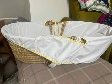 Photo of free Moses basket (Brookwood GU24) #1