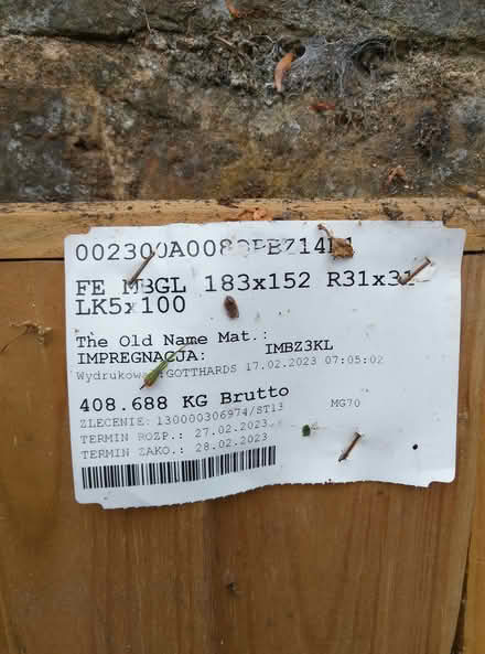 Photo of free X2 slim fence panels (N5 Highbury) #1