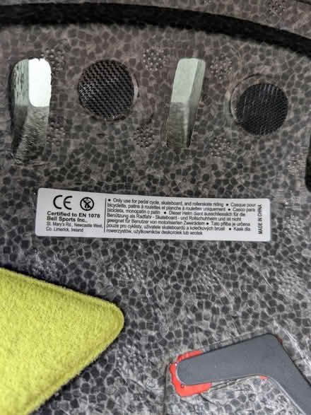 Photo of free Kids' Bell cycle helmet (Clock House area, BR3) #4