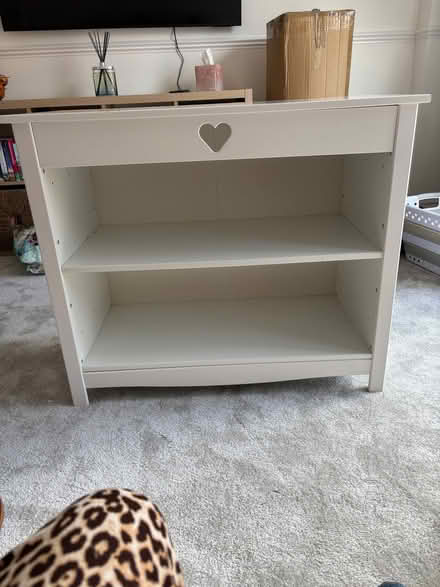 Photo of free White Bookcase (Heath Hayes WS11) #1
