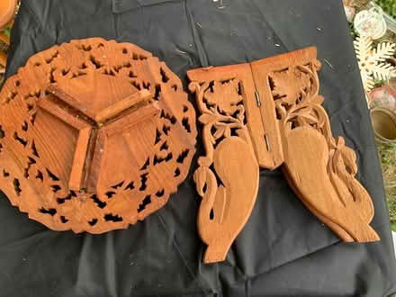 Photo of free Tiny wooden table ornament (AL2 / SG6) #3