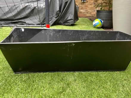 Photo of free Black rectangular planter (NW8 St. John’s Wood) #1
