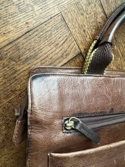 Photo of free Hi design leather briefcase (Hove, BN3) #3