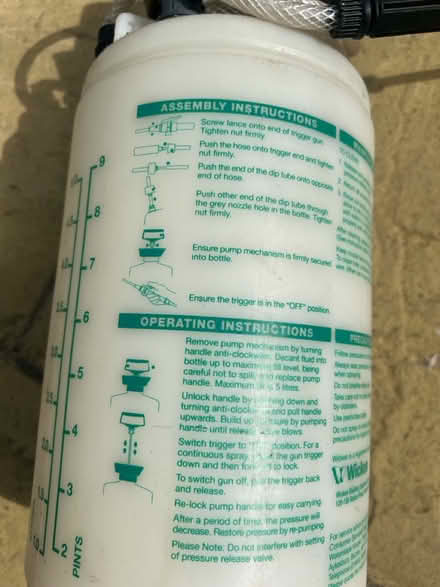 Photo of free Garden Sprayer (KT23. Bookham) #2