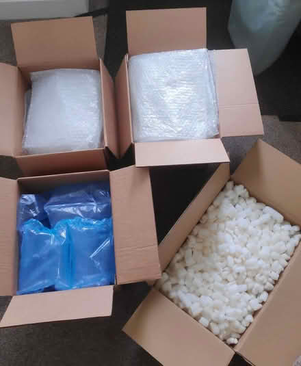Photo of free Bubble wrap, packing peanuts and air bags for packaging (Woodlands TW7) #1