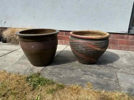 Photo of free Two large plant pots (Congleton CW12) #1