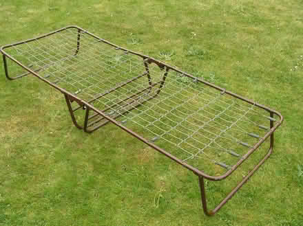 Photo of free "Z bed" folding metal spare bed (Rowlands Castle PO9) #2