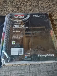 Photo of free two new 5 subject notebooks #1