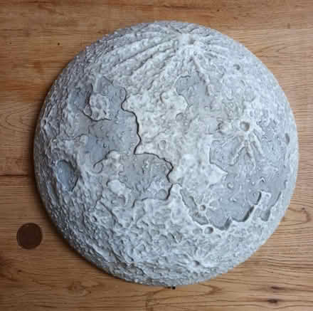 Photo of free Moon wall light (Walnut Tree MK7) #1