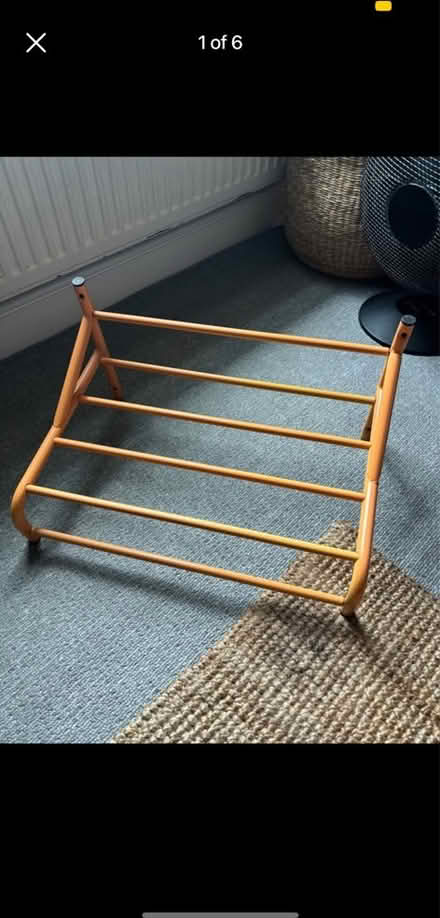 Photo of free Orange shelf (E17 Walthamstow) #1