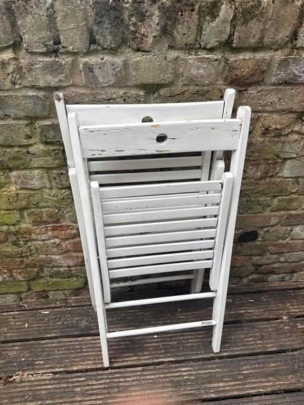 Photo of free 2 x folding chairs (N5 Highbury Barn) #1