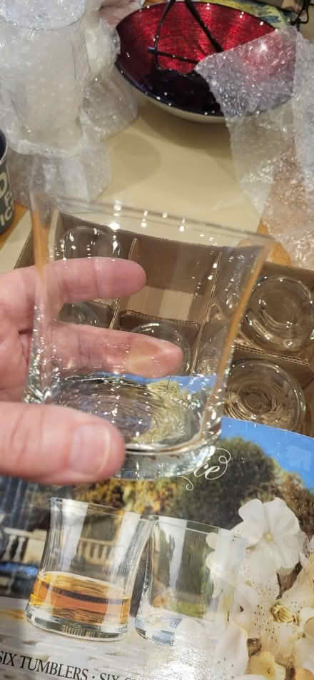 Photo of free Six small tumblers (RH12) #2