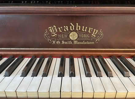 Photo of free 1905 Bradbury Upright Piano (Midland Park NJ) #1