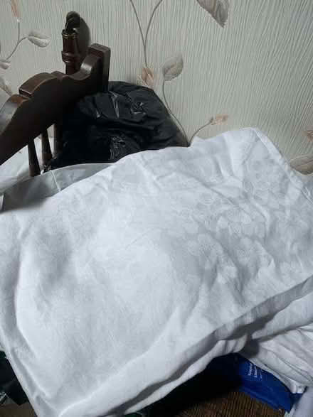 Photo of free White cotton tablecloths (Southport PR9) #1
