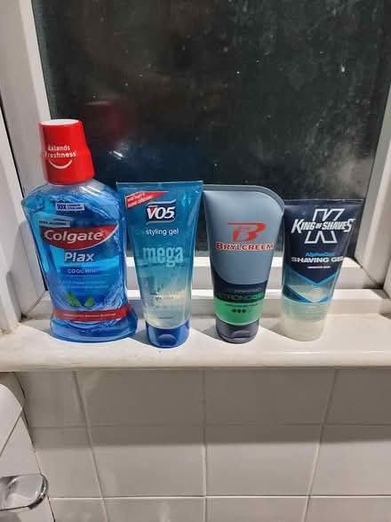 Photo of free Mouthwash, hair gel, shaving gel (Carshalton) #1