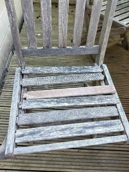Photo of free Garden table and chairs (Weston) #4