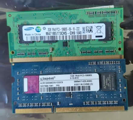 Photo of free 2x Laptop memory modules (Gleadless S14) #1