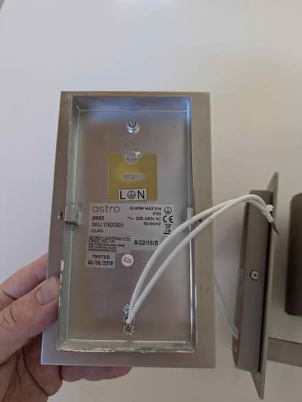 Photo of free Small wall lights (CB4) #3