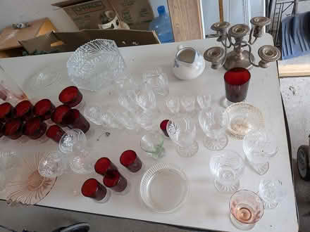 Photo of free Assorted glassware etc (Prince of Wales and Baseline) #2