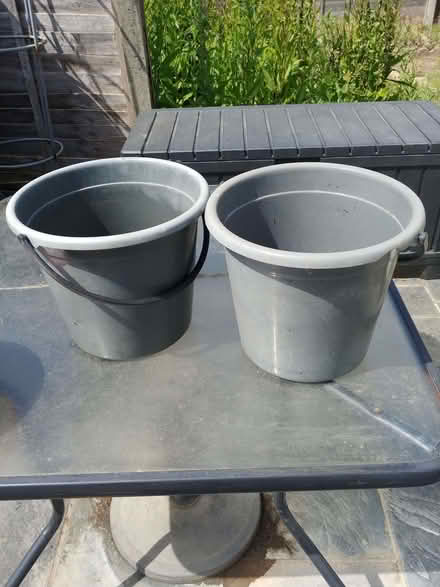 Photo of free Plastic Buckets (Waterlooville PO8) #1