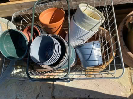 Photo of free Plant pots (Sandrerstead.) #1