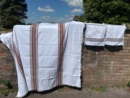 Photo of free Double bed cover with two pillow cases (Brecon LD3) #1