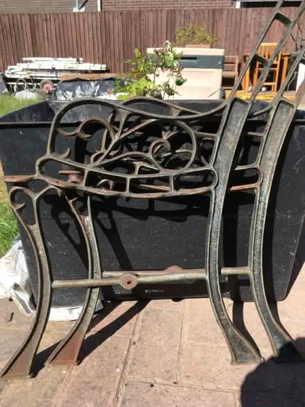 Photo of free Iron bench ends (Carlton NG4) #1