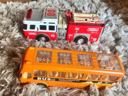 Photo of free Toy Fire Engine & Bus (Catford) #1