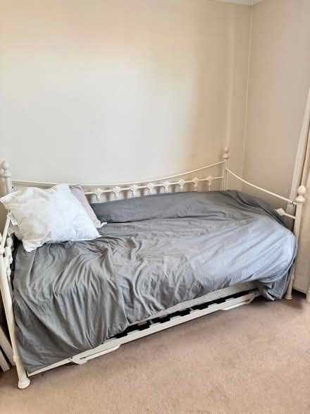 Photo of free John Lewis metal day bed (Swavesey CB24) #1