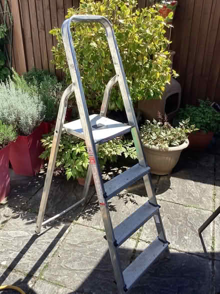 Photo of free Small step ladder needs one new plastic foot (Llandudno LL30) #1