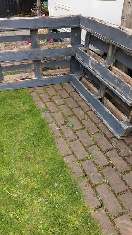 Photo of free Palet planters, wall mounted (Hunston, Chichester) #1