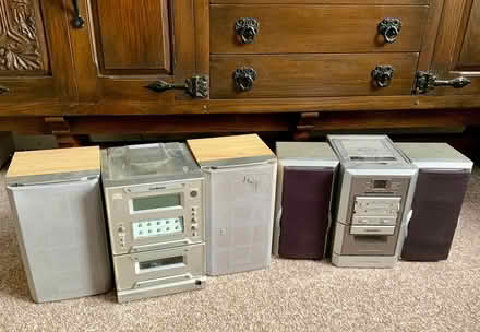 Photo of free Vintage/Retro Stereo Systems x2 (Etwall DE65) #1