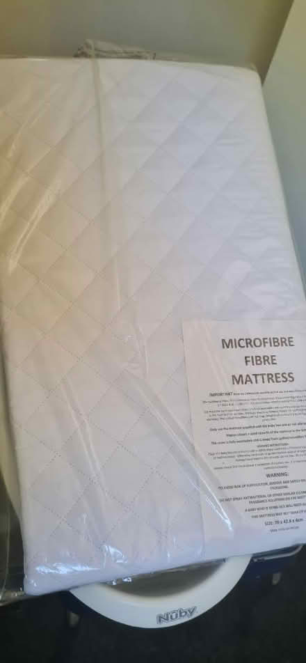 Photo of free Baby bathe and mattress (G15 7NW) #2
