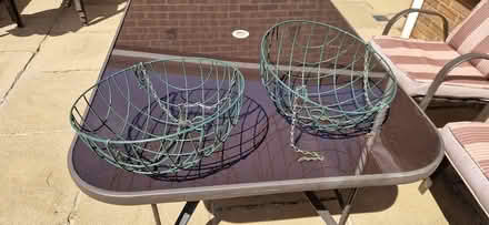 Photo of free Hanging basket frames x2 (Gillingham) #1